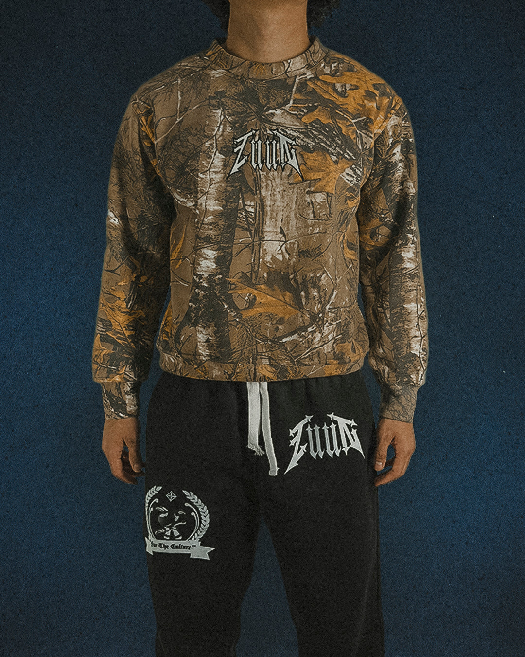 ZUUN CAMO-CREWNECK